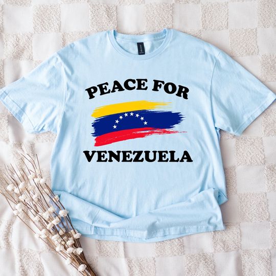Discover Peace for Venezuela Shirt, Anti War Shirt, Venezuelan Children, No More War Shirt, Venezuela, We Stand With Venezuela Shirt
