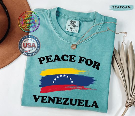 Discover Comfort Colors,Venezuela Hasta El Final Tshirt, Trendy Venezuela 2024 Shirt, Con Venezuela, Gift For Venezuelan, Venezuela