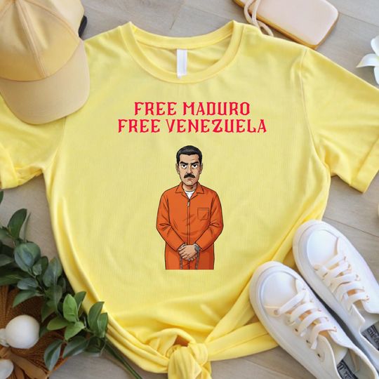 Discover Free Maduro, Venezuela Libre Shirt, Nicolas Maduro Captured T-Shirt, January 3 2026 Operation Absolute Resolve, Free Venezuela Sweatshirt,