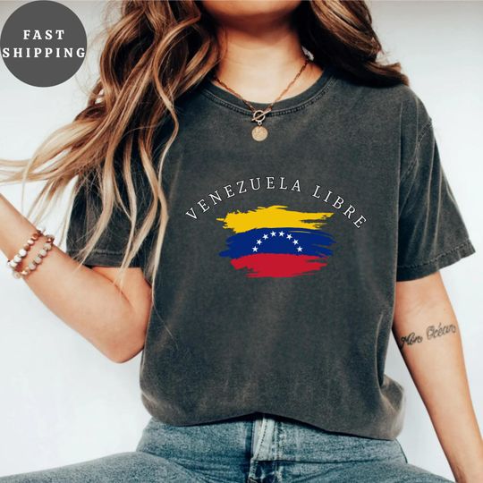 Discover Venezuela Freedom Shirt  Free Venezuela Protest Tee, Venezuela Libre, Latina Latin America Shirt