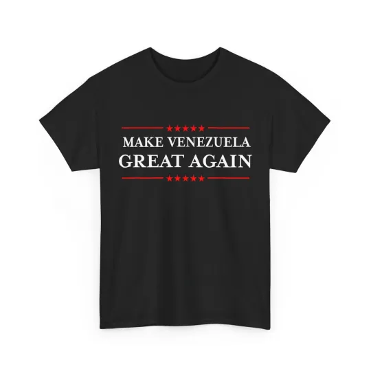 Discover Make Venezuela Great Again - Funny Venezuelan Pride T-Shirt