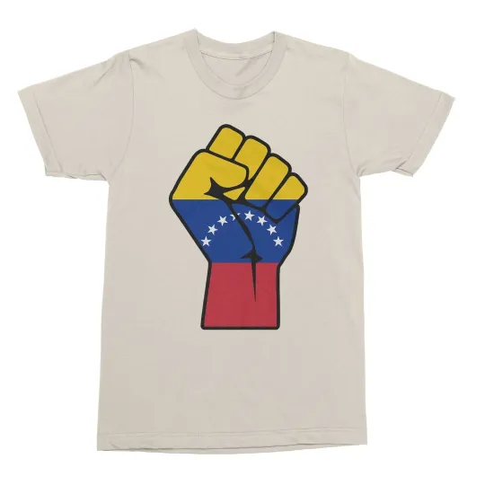 Discover Venezuela Fist Resist - Venezuelan Flag Support Unisex T-Shirt