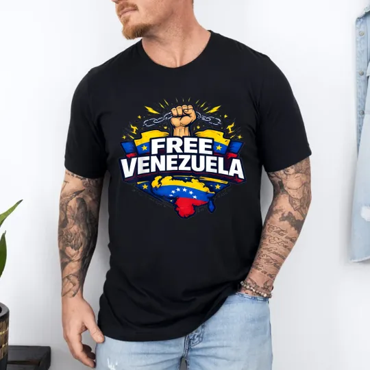 Discover Free Venezuela T-Shirt