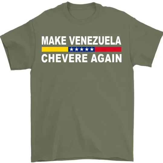 Discover Venezuelan Flag Shirt, Make Venezuela Chevere Again Women Men Pride T-Shirt
