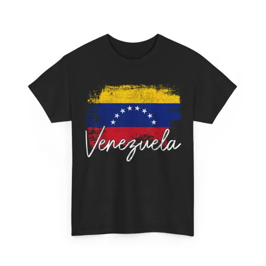 Discover Venezuela Vintage Flag Venezuelan Pride Roots T-Shirt Small