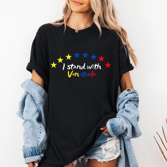 Discover I Stand With Venezuela Shirt, Anti Trump Tee, No War T-Shirt