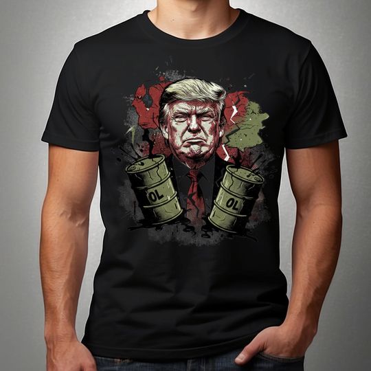 Discover Anti War Political T Shirt  No War for Oil Protest Tee  USA Venezuela Activist Streetwear