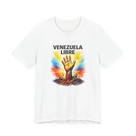 Discover Venezuela Libre Graphic Tee | Bold Venezuelan Expression Shirt | Freedom