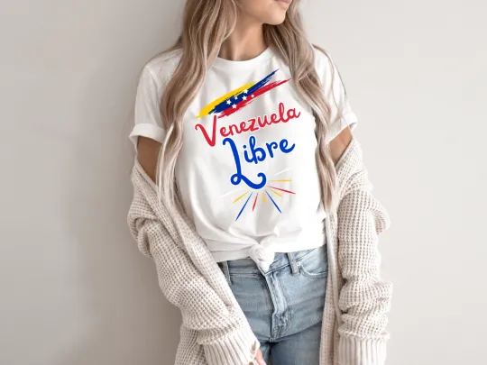 Discover Venezuela Libre Shirt, Venezuela Shirt, Gift for Venezuelan Venezuela Flag Shirt