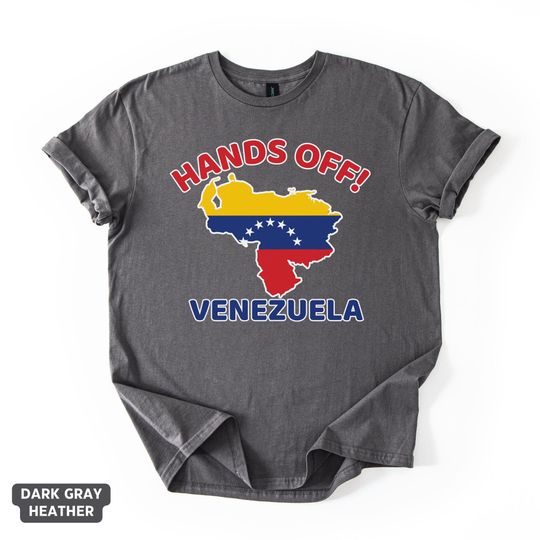 Discover Hands Off Venezuela Protest Shirt, Anti-War Political Tee, Latin America Solidarity, Freedom Statement T-Shirt