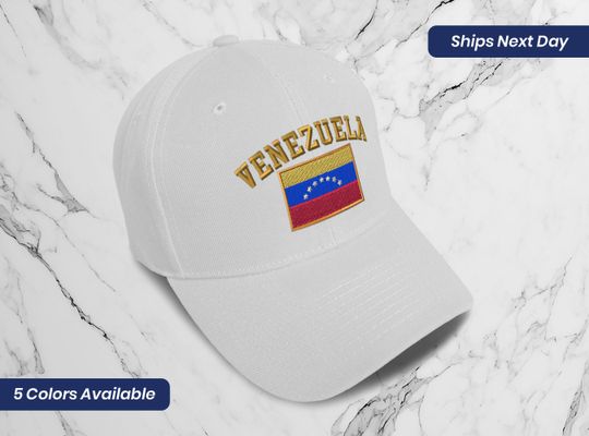 Discover Baseball Caps for Men and Women Embroidered Ball Caps Venezuela Flag Embroidery Ladies Baseball Hats Venezuela Unisex Cap Gift