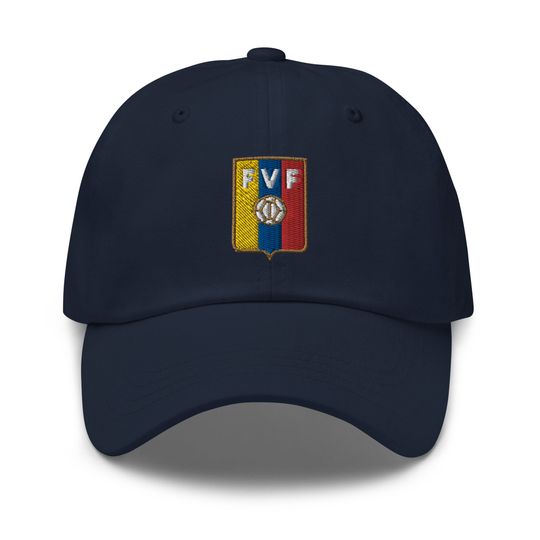Discover Venezuela World Cup Minimalist Design Embroidered Dad Hat Soccer Football Cap