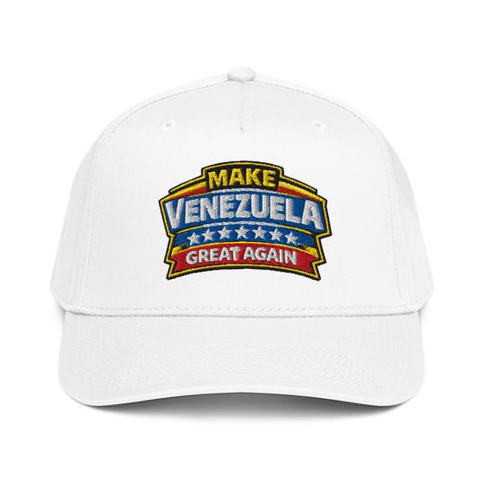 Discover Make Venezuela Great Again Embroidered Dad Hat - Venezuelan Gift - Freedom and Hope