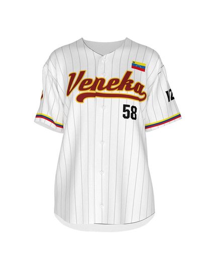 Discover Veneka Baseball Jersey, Venezuela Shirt, Baseball T-shirt Ticket