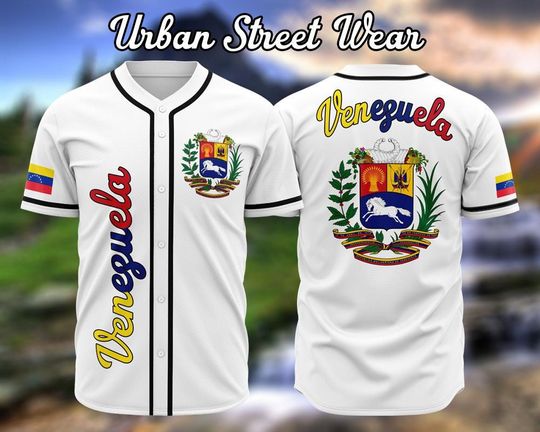 Discover Venezuela Baseball Unisex  Jersey, Venezuelan, Unisex Jersey