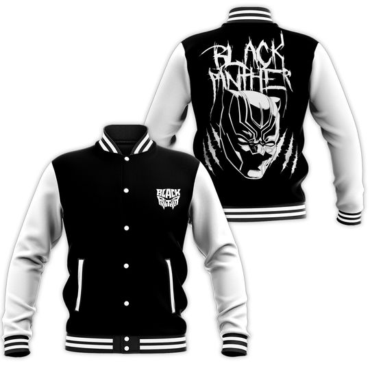 Panther Marvel Baseball Jacket