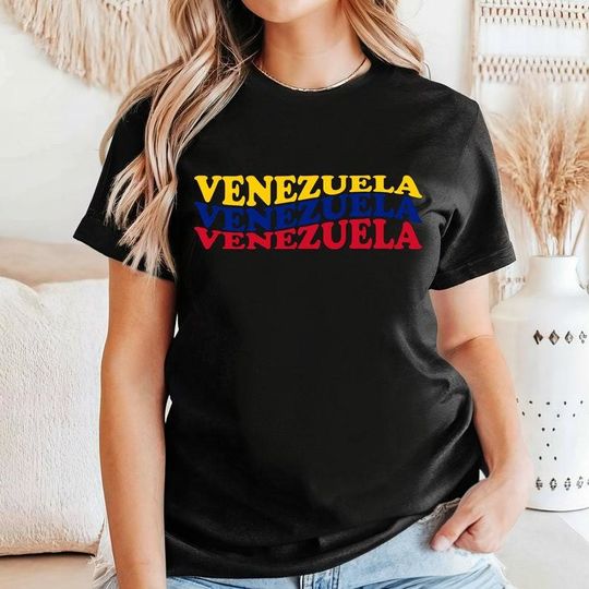 Discover Venezuela Comfort Colors Tshirt: Venezuela Tee,  Venezuela Shirt, Venezuela Text ,Madura's Country
