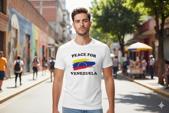 Discover No War on Venezuela, Venezuelan Flag Solidarity Tee, Con Venezuela Shirt, Latino Flag Gift