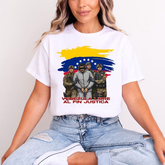 Discover Venezuela Libre T-Shirt, Crewneck Maduro Graphic, Unisex Freedom Protest