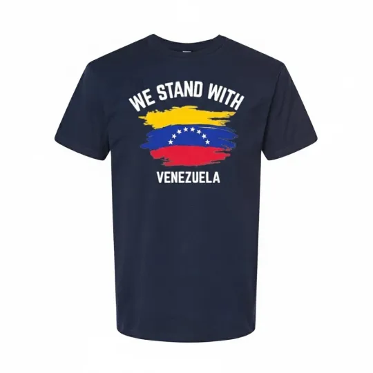 Discover We Stand With The People Of Venezuela T-shirt