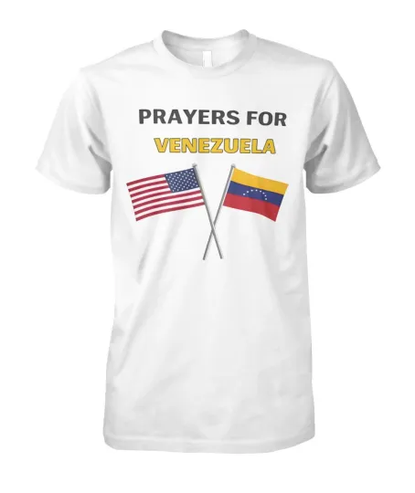 Discover Prayer For Venezuela No War On Venezuela T-shirt