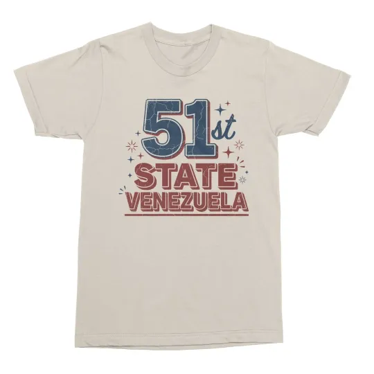 Discover Venezuela 51st State - USA Maduro Arrest Unisex T-Shirt