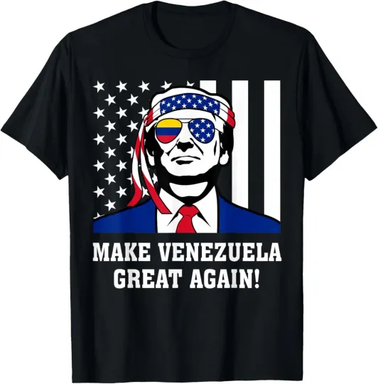 Discover Trump Make Venezuela Great Again T-Shirt
