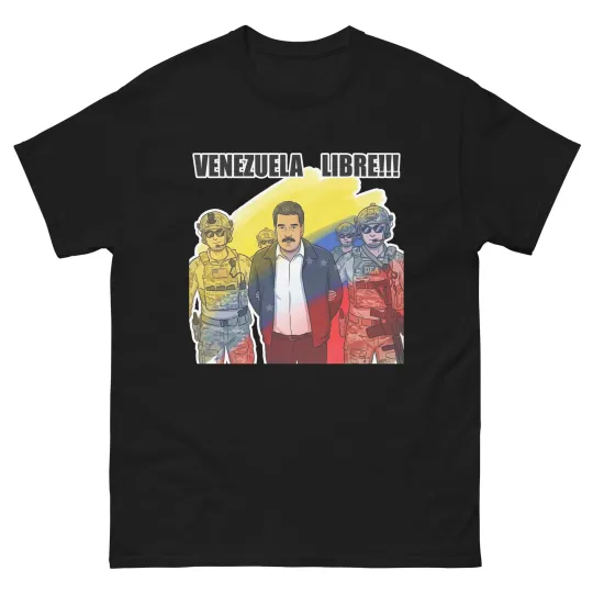 Discover Venezuela Libre Anti Dictatorship Graphic Tee Unisex Shirt Freedom Art -Limited-