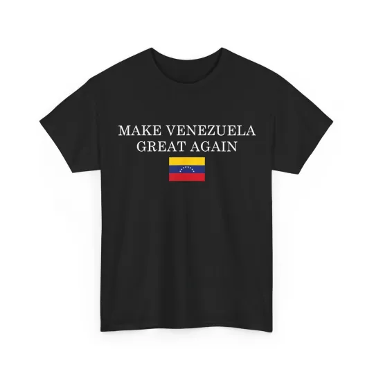 Discover Make Venezuela Great Again Flag T-Shirt