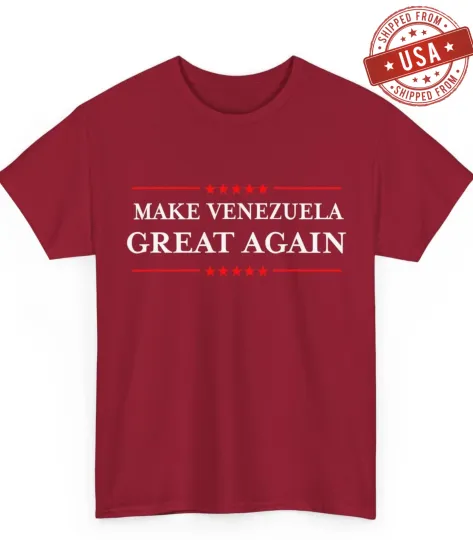 Discover Make Venezuela Great Again Funny Venezuelan Pride Mens T-Shirt Shirt Unisex Gift