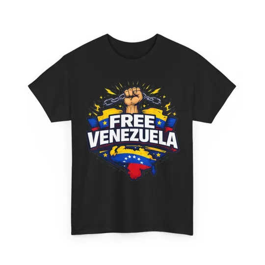 Discover Free Minds, Free Venezuela T-Shirt
