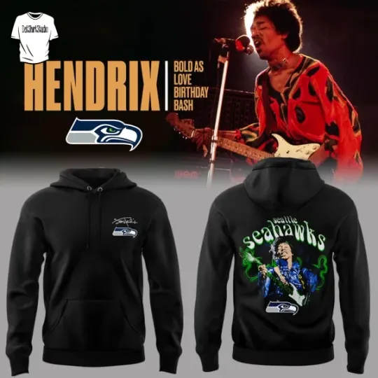Seahawk x Jimi Hendrix Limited Edition Hoodie
