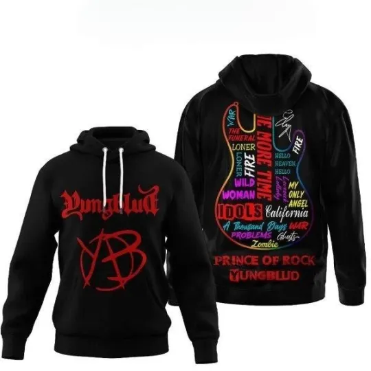 Yungblud Prince Of Rock Hoodie