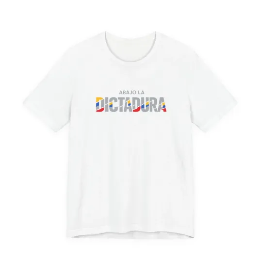 Discover Abajo la Dictadura Shirt | Venezuela Freedom Protest Tee | Stand for Liberty