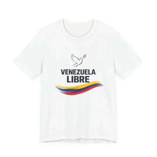 Discover Venezuela Libre T-Shirt | Viva Venezuela Freedom Design | Venezuelan Pride Shirt