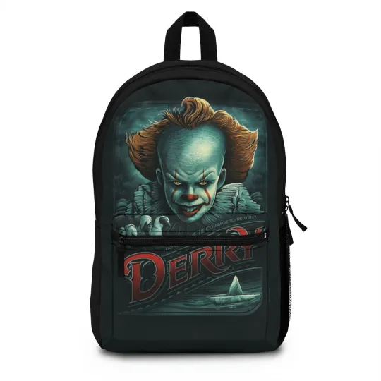 Pennywise Backpack, It Bag, Halloween Backpack, Horror Backpack, Pennywise Bag
