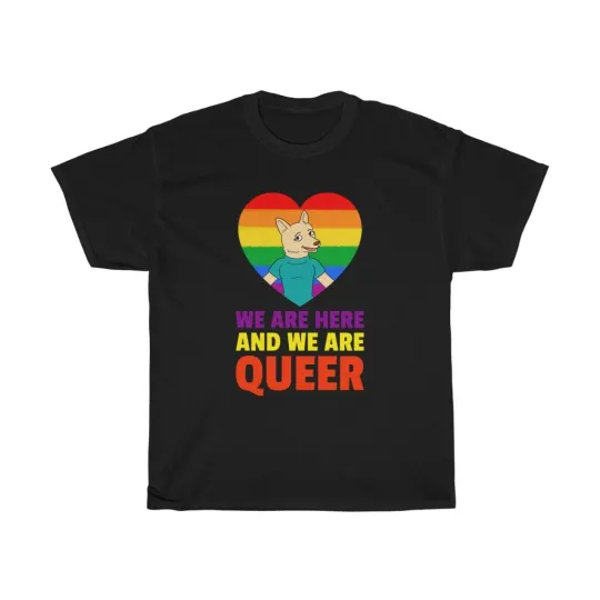 Discover We Are Here LGBTQ T-Shirt