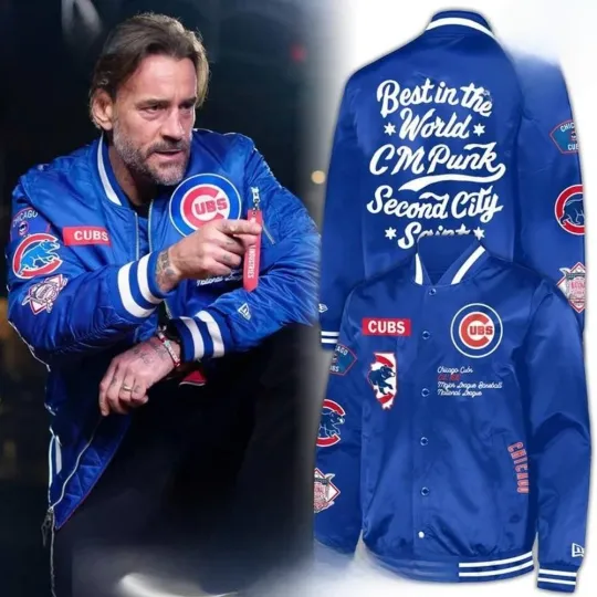 Cub x CM Punk Special New Bomber Jacket