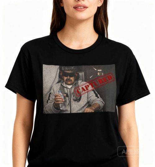 Discover Maduro Captured T-Shirt, USA Capturing Venezuela President UNISEX tee