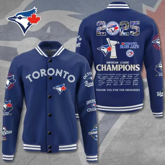 Discover Blue Jays 3D Varsity Jacket –  2144