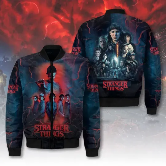 Stranger Things 3D Bomber Jacket –  044