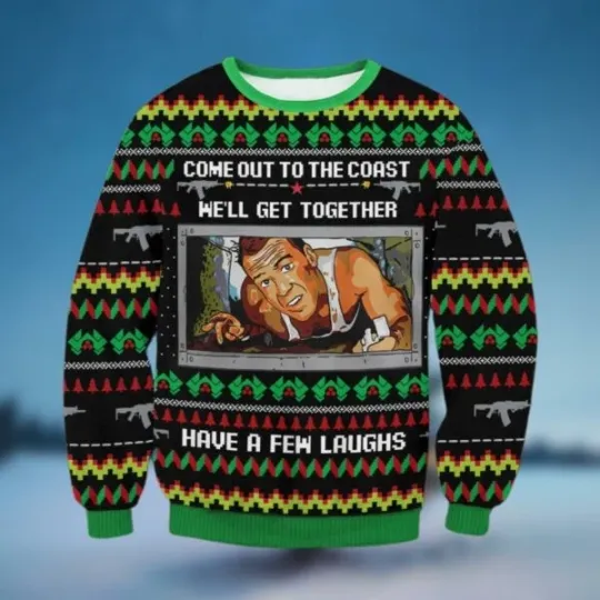 Die Hard Ugly Christmas Sweater