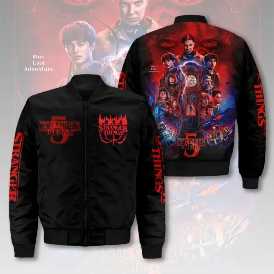 Stranger Things 3D Bomber Jacket