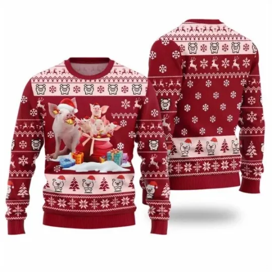 Discover Merry Christmas With Pig Ugly Christmas Sweater