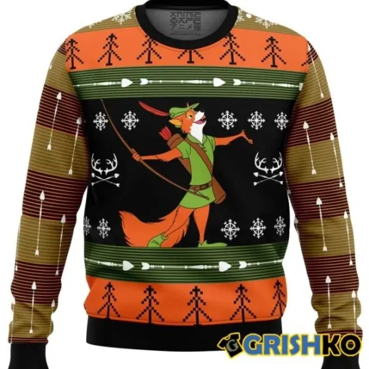 Discover Robin Hood Ugly Christmas Sweater