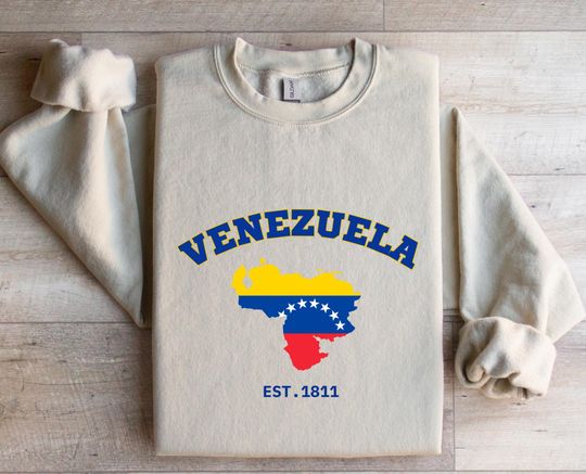 Discover Venezuela Sweatshirt,Venezuela T-shirt,Venezuela Unisex T-shirt  Oversize Retro Cultural Pride Venezuela Friend Gift