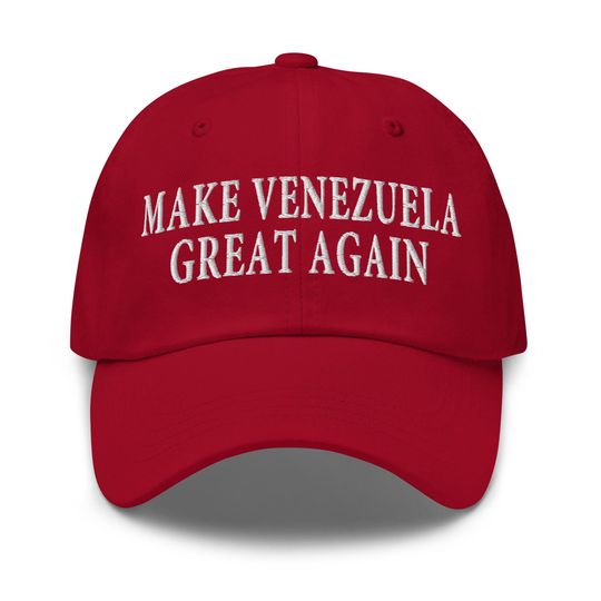 Discover Red cotton hat: Make Venezuela Great Again - RAF COLLECTION