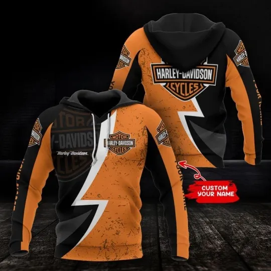 Discover Personalized Harley Motor Racing Davidsonn 3D Hoodie