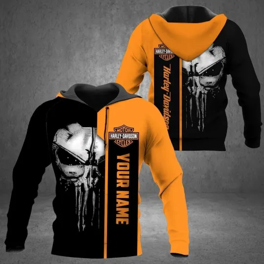 Discover Personalized Harley Motor Racing Davidsonn 3D Hoodie