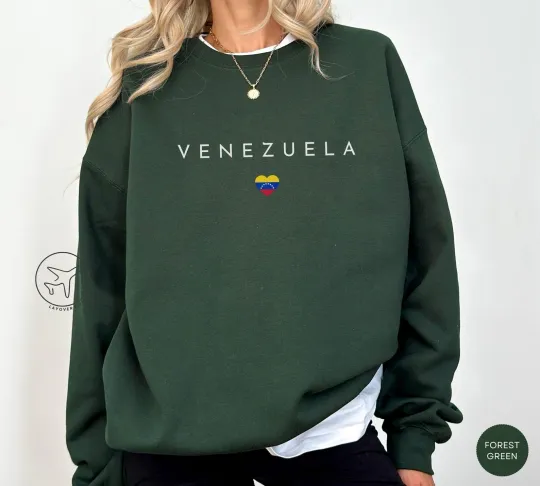 Discover Venezuela Sweatshirt Travel Unisex Venezuela Trip Sweater Gift Tee